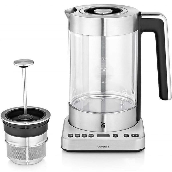 Ấm siêu tốc WMF Vario 1.7 lít thủy tinh có chức năng pha trà 3000W