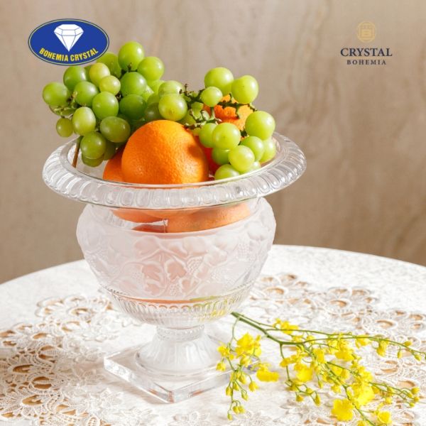 Âu pha lê Bohemia Antique cao 25cm