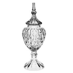  Âu pha lê nắp cao Bohemia 55cm 