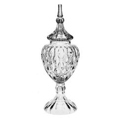  Âu pha lê nắp cao Bohemia 55cm 