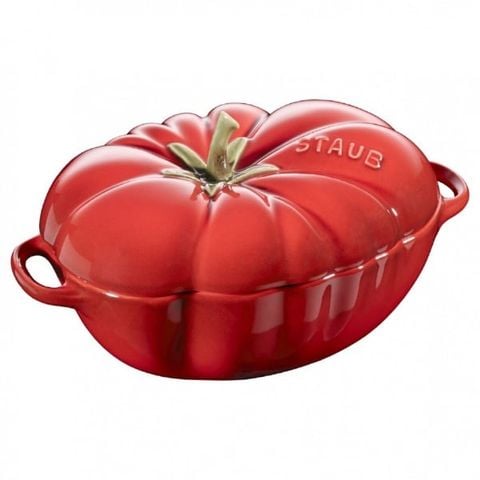 Âu sứ Staub cà chua 16cm, 0.5L đỏ anh đào