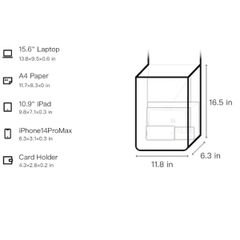  Balo laptop Samsonite Regular Unisex màu đen 