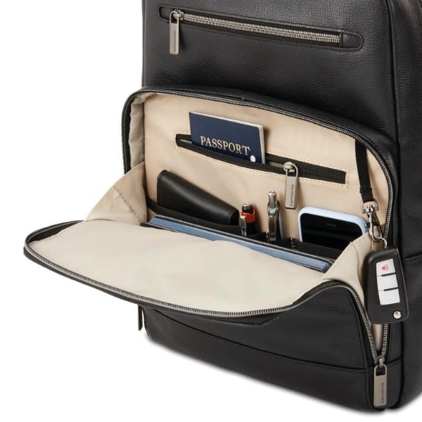 Balo Samsonite da thật (2 màu: đen/nâu)