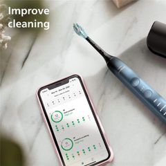  Bàn chải điện Philips Series 9000 HX9911 Sonicare DiamondClean (kèm 4 đầu bàn chải) 