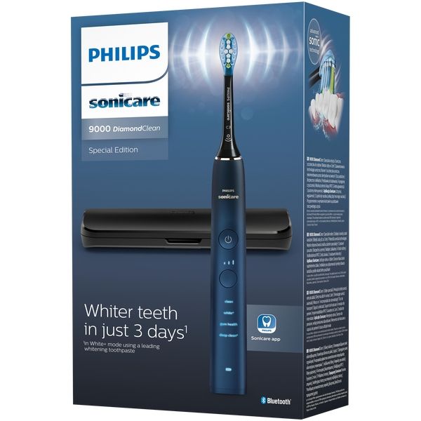 Bàn chải điện Philips Series 9000 HX9911 Sonicare DiamondClean 4 đầu