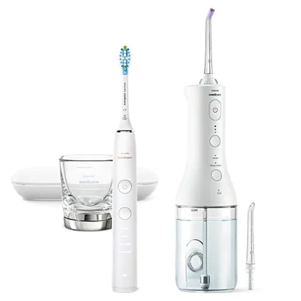 Bàn chải đánh răng điện Philips HX3866/41 kèm Máy tăm nước