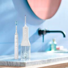 Bàn chải đánh răng điện Philips HX3866/41 kèm Máy tăm nước Power Flosser 3000 