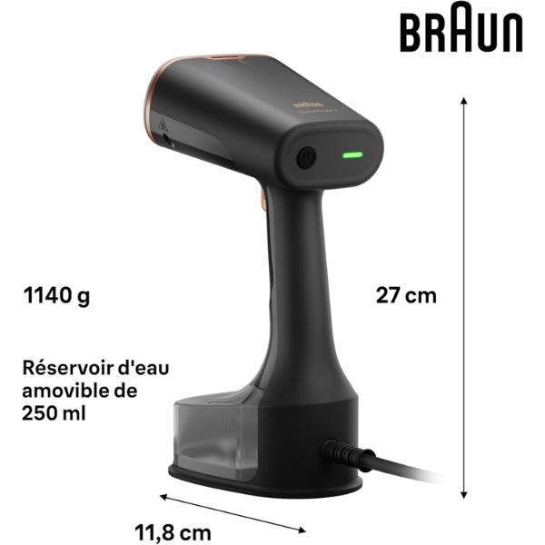 Bàn là hơi nước Braun GS7077BK 1600W QuickStyle 7