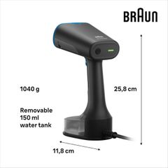  Bàn là hơi nước cầm tay Braun GS5031BL 1200W 