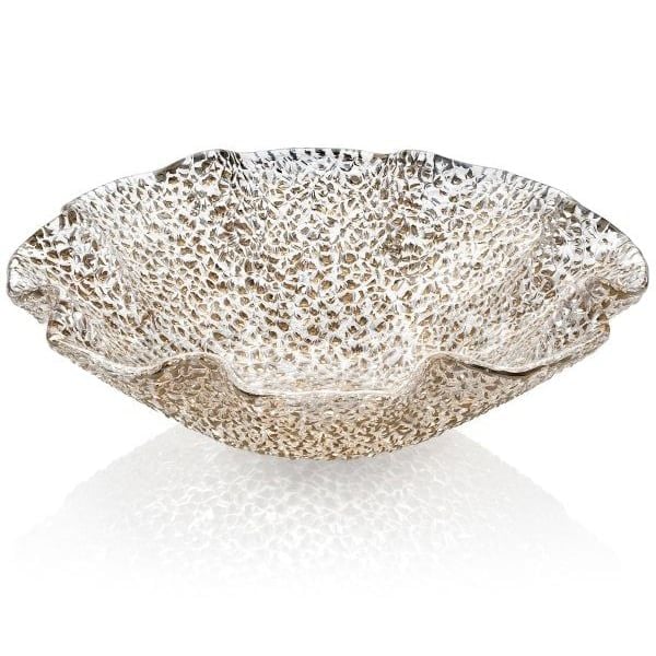 Bát IVV Special Gold Scalloped 25cm hình sò điệp màu vàng