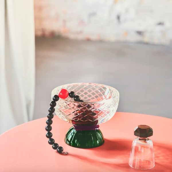 Bát Jackie Reflections Copenhagen 20cm pha lê cao cấp