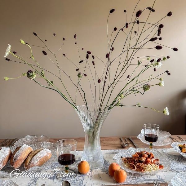 Đĩa pha lê IVV Folies 22cm cao cấp