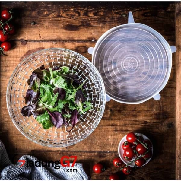 Bát pha lê Nachtmann Bossa Nova 23cm kèm nắp silicon 103577