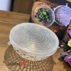  Bát pha lê Nachtmann Bossa Nova 23cm kèm nắp silicon 103577 