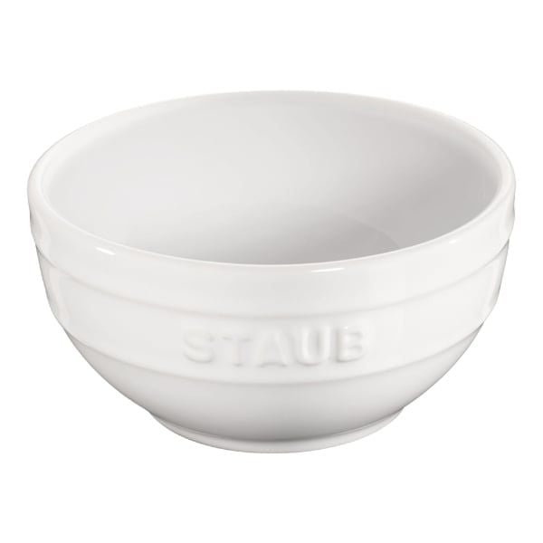 Bát Staub 12cm màu trắng 3573-40511-833 dung tích 400ml