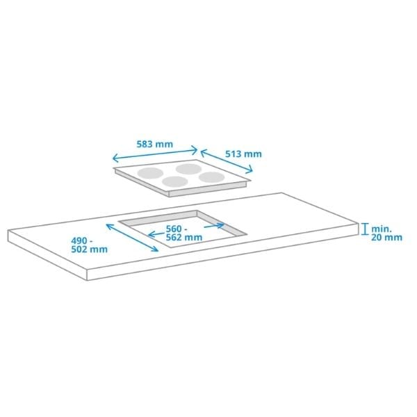 Bếp hồng ngoại Siemens ET645HN17E 4 vùng nấu