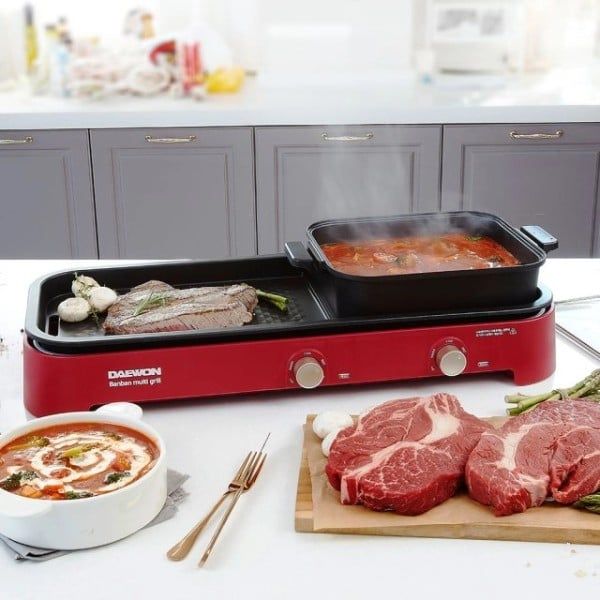 Bếp lẩu nướng Daewon MG2200 là sản phẩm tiết kiệm điện, an toàn và dễ vệ sinh
