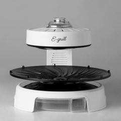  Bếp nướng không khói E-Grill (Màu đen/trắng) - Bản cơ/ Điện tử 