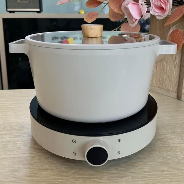 Bếp từ 2Lock kèm nồi lẩu Fika Neoflarm Hàn Quốc 5.4 lít