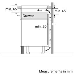  Bếp từ Bosch PID775DC1E seri 8 70cm (3 vùng nấu) 