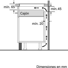  Bếp từ Bosch PUC611BB5E Serie 4 (3 vùng nấu) 