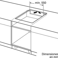  Bếp từ Bosch PUC611BB5E Serie 4 (3 vùng nấu) 