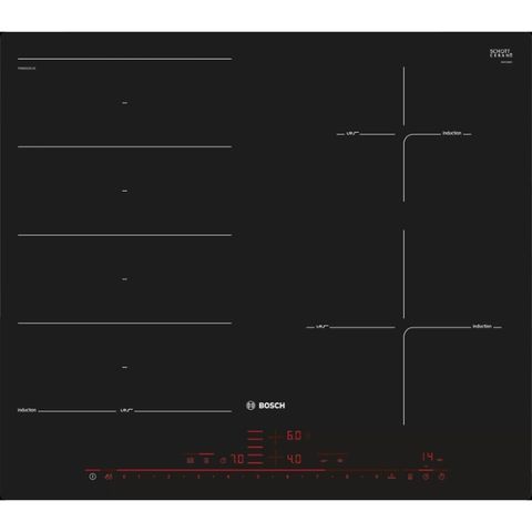 Bếp từ Bosch PXE601DC1E 4 vùng nấu Serie 8 60cm