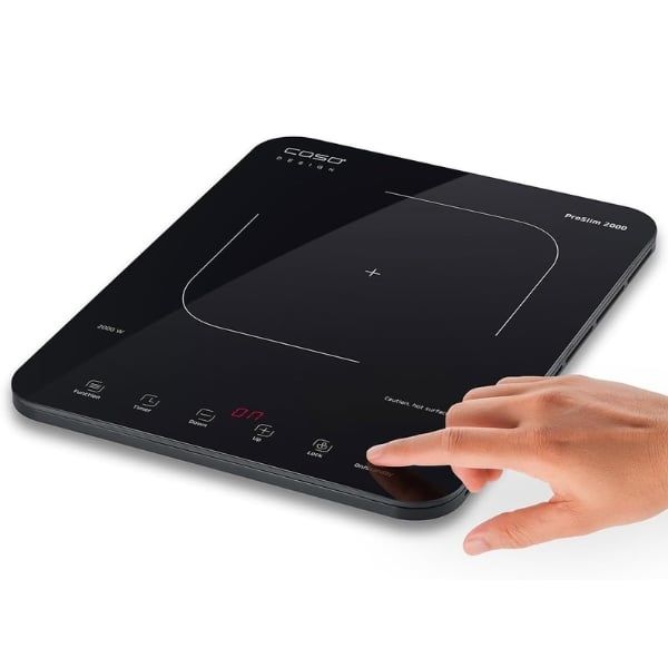 Bếp Từ Đơn Caso ProSlim 2000 - Thiết Kế Siêu Mỏng 10 mức nhiệt