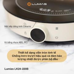  Bếp từ đơn Lumias LK24-220B 2000W - Hàn Quốc 