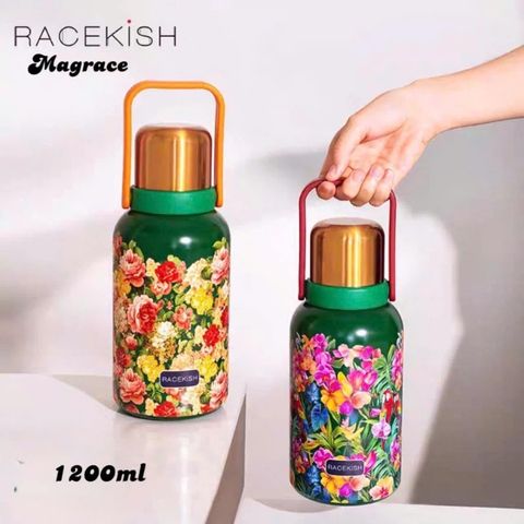 Bình đựng nước Racekish 1.2L inox 316 - Magrace Paris