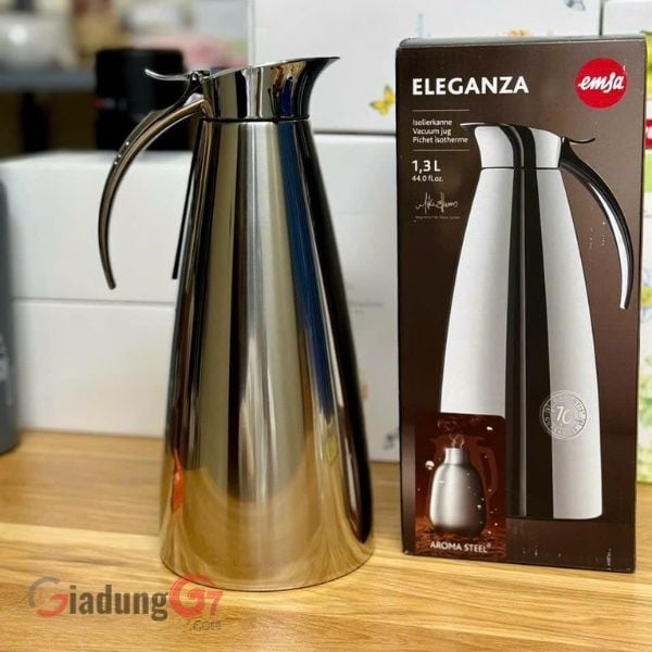 Bình giữ nhiệt Emsa Eleganza 1.3 lit