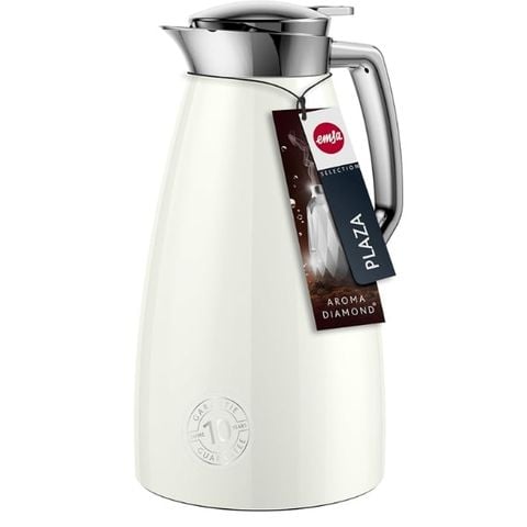 Bình giữ nhiệt Emsa Plaza 1 lít màu kem