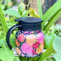  Bình giữ nhiệt kèm lõi lọc trà inox 316 800ml hoa lá cành 