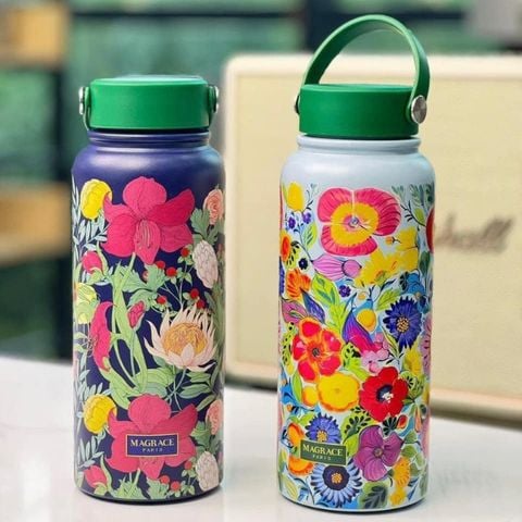 Bình giữ nhiệt Magrace 1 lít - 2 mẫu họa tiết