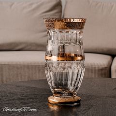  Bình hoa pha lê Romantic Ales Zverina 30cm có chân đế 