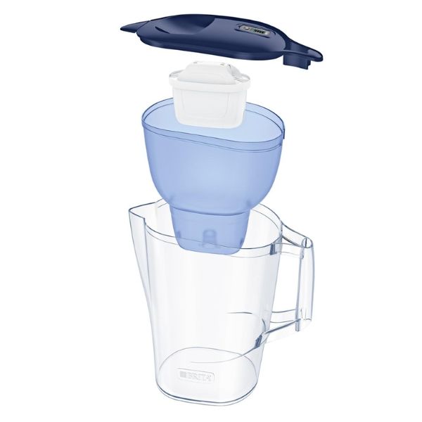 Bình lọc nước Brita Aluna MX Pro kèm 3 lõi lọc 2024