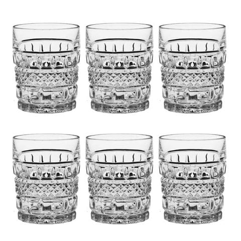Bộ 6 cốc pha lê Bohemia Brittany 240ml