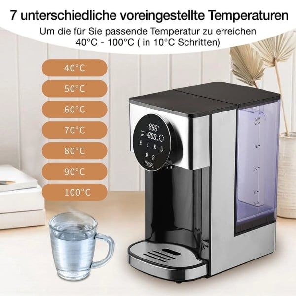 Bình thuỷ điện Bianco 4L Subito WS010 - Germany