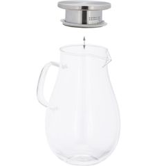  Bình thủy tinh Relaxdays 1.8l, có nắp, bằng thủy tinh 