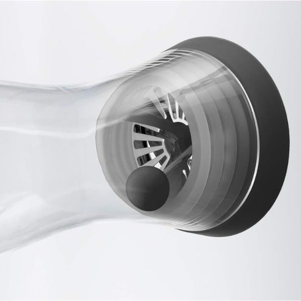 Bình thủy tinh WMF Wasserkaraffe Basic 1L nắp silicol/nắp đồng