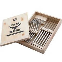  Bộ 12 dao dĩa Zwilling Steak hộp gỗ - Mẫu mới 