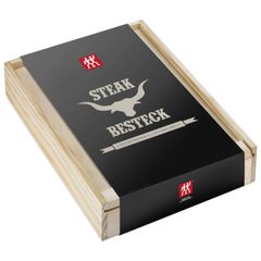  Bộ 12 dao dĩa Zwilling Steak hộp gỗ - Mẫu mới 