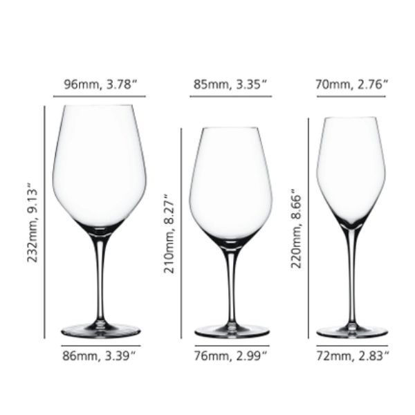 Bộ 12 ly vang Spiegelau 4400192 pha lê cao cấp