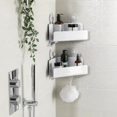  Bộ 2 Kệ Để Đồ Nhà Tắm Gắn Tường Joseph Joseph 70550 EasyStore 