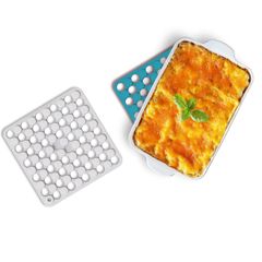  Bộ 2 lót nồi silicon Joseph Joseph Duo Spot-On hình vuông 