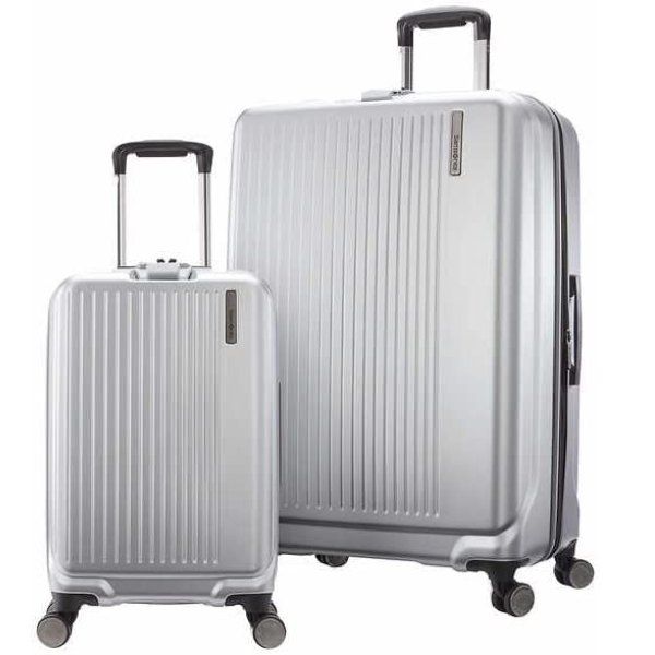 Bộ 2 Vali Samsonite Amplitude 2 màu bạc