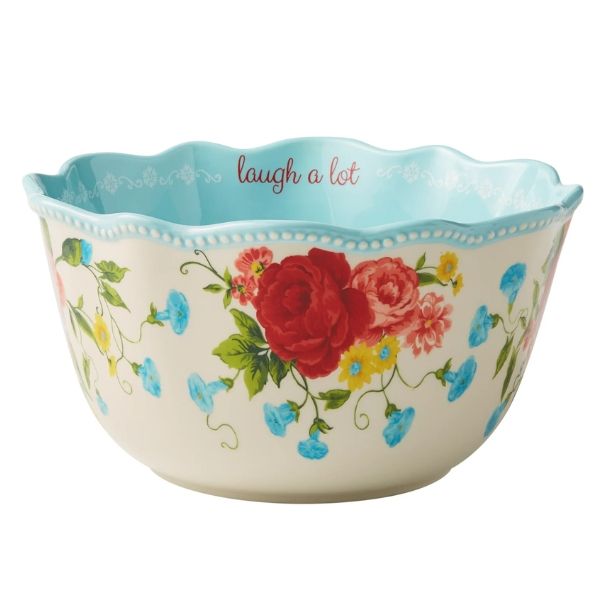 Bộ 3 Bát Gốm The Pioneer Woman Sweet Rose Sentiment