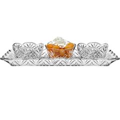  Bộ 3 bát kèm đĩa pha lê Dublin Godinger R4-25570 