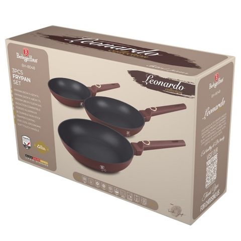 Bộ 3 chảo Berlinger Haus BH 8048 Leonardo Collection