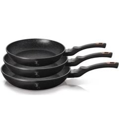  Bộ 3 chảo Berlinger Haus BlackRose BH/6158F 